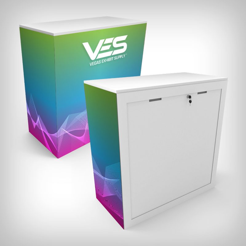 Medium exhibit cabinet