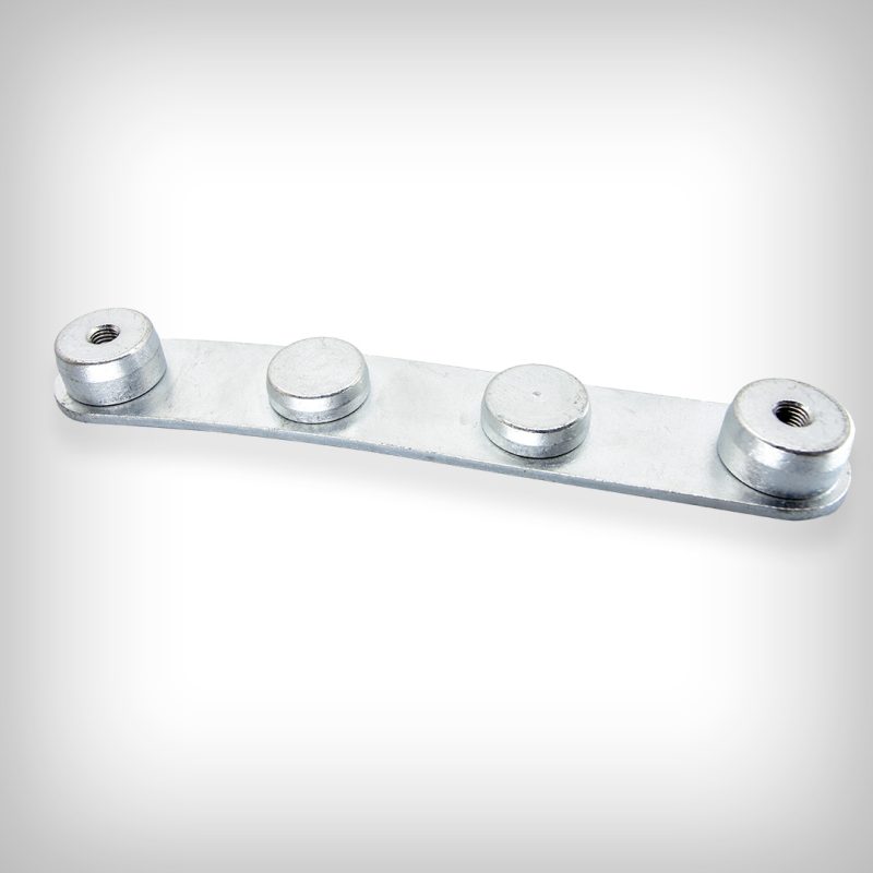 180 degree curved connector - LEFT