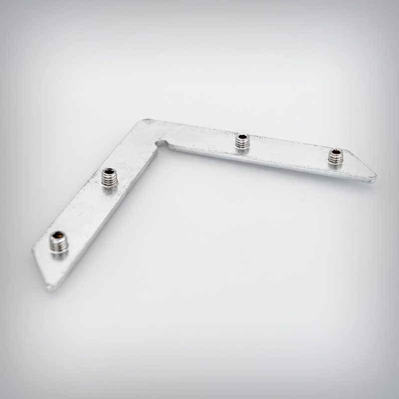 Lightbox cabinet corner bracket