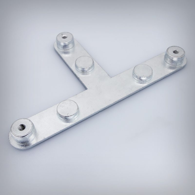 T-shape 3-way 90 degree connector
