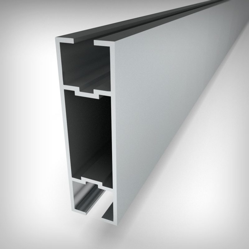 Universal support bar for large frames