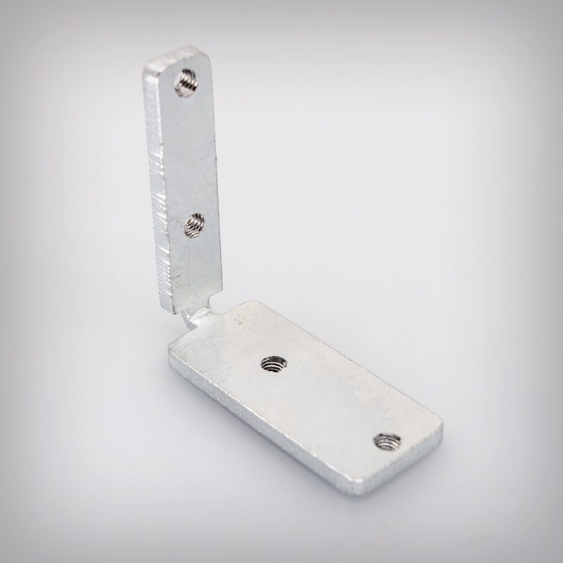 Aluminum light box corner bracket