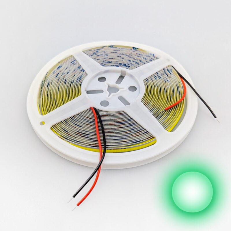 24VCOB 320 beads high lumen soft strip Green