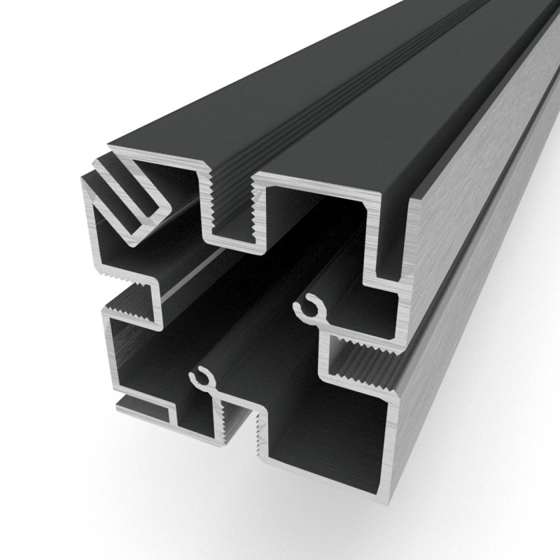 SEG Fabric Corner Profile Extruded Aluminum