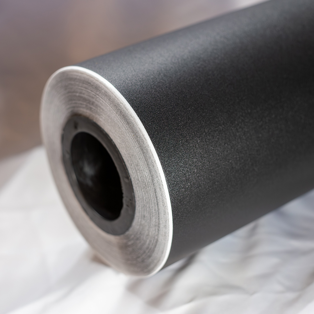 Textured Black Interior Film