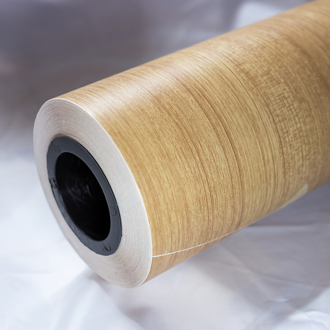 Brown Oak Interior Film