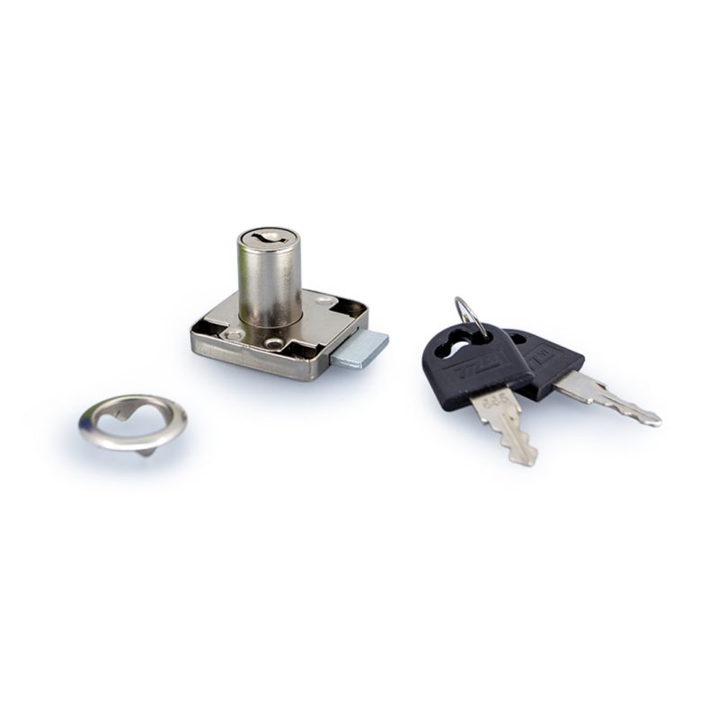Zinc Alloy Cabinet Latch & Drawer Lock Set for Trade Show Display Counters