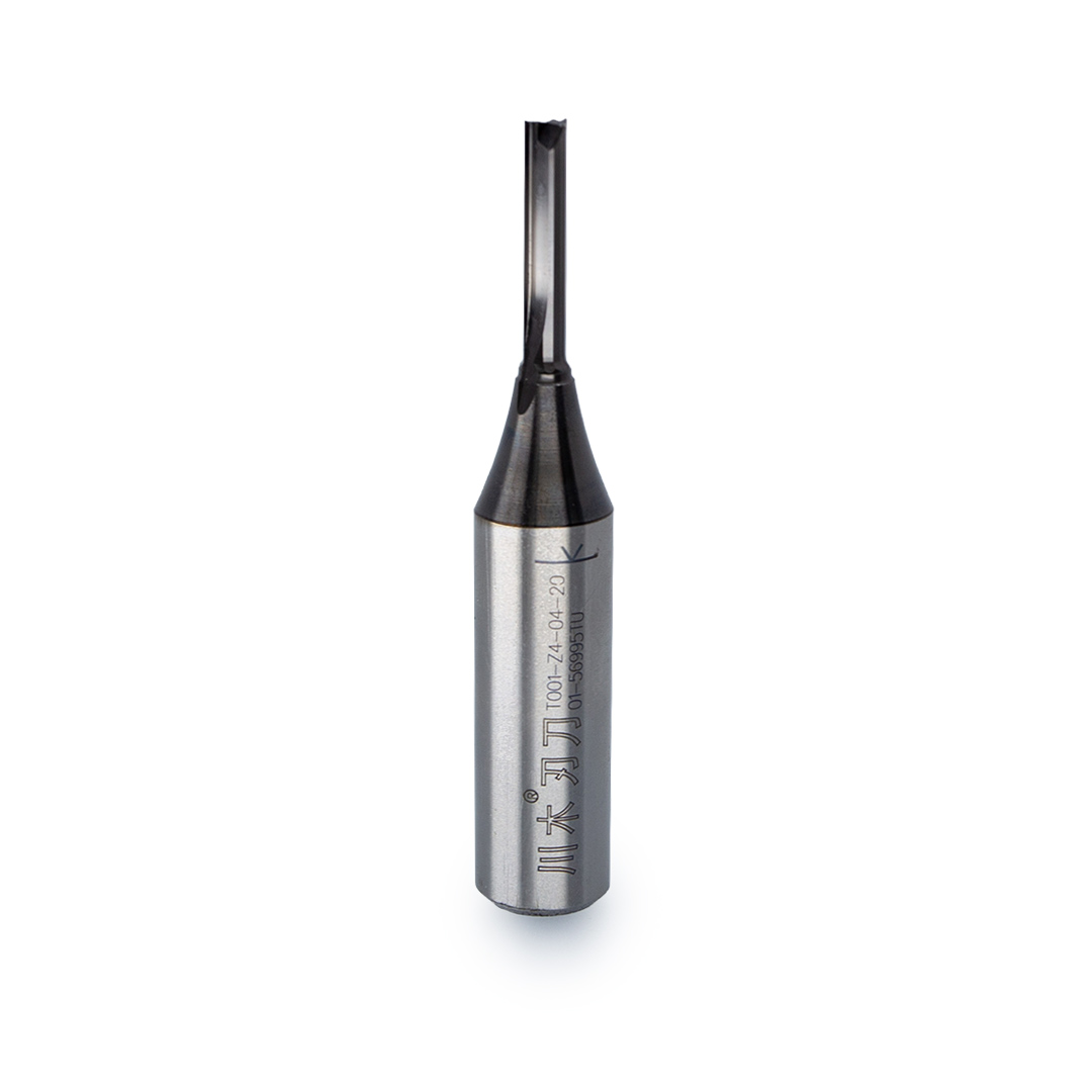 TCT Straight Bit - 1/2" Shank (4mm x 20mm Cut)