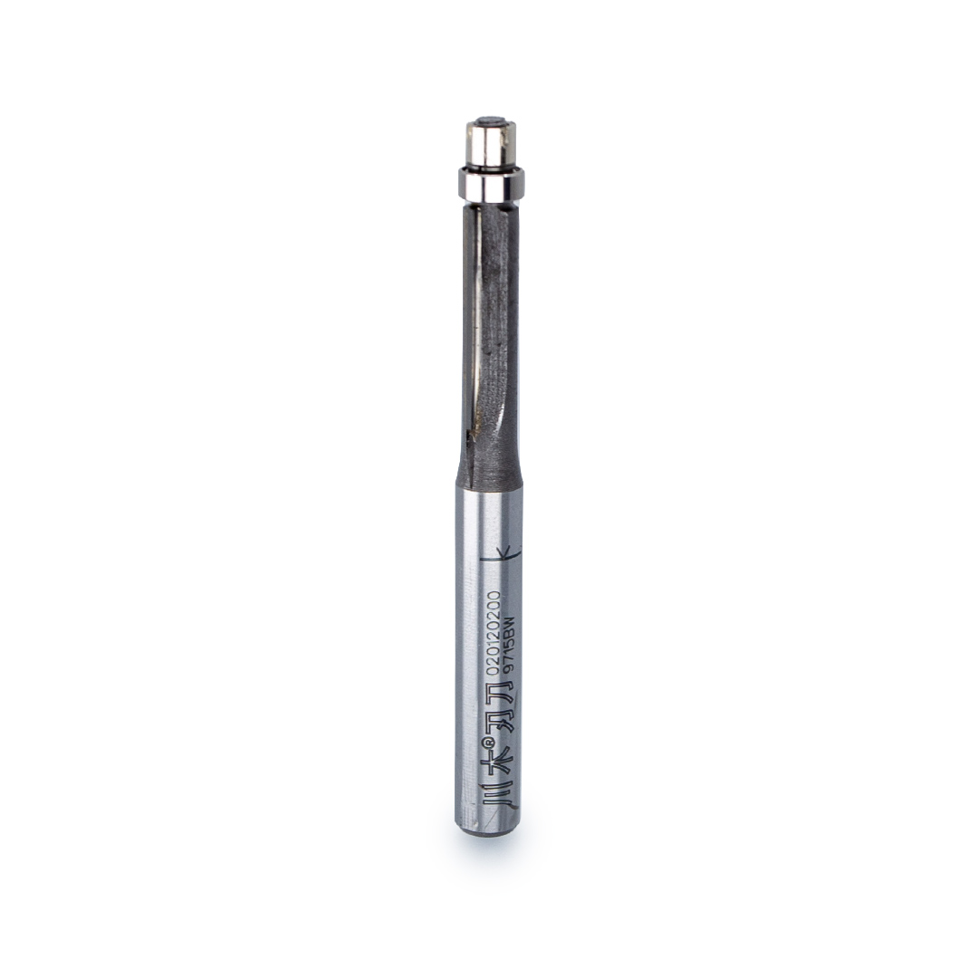 Straight Bit with Bearing - 1/4" Shank (1/4" Cut)